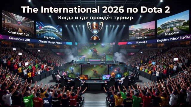 The International 2026 по Dota 2: когда и где пройдёт турнир